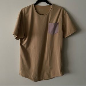 Bylt Basic Drop Cut Lux Pocket Size Medium Sand with Pink Pocket